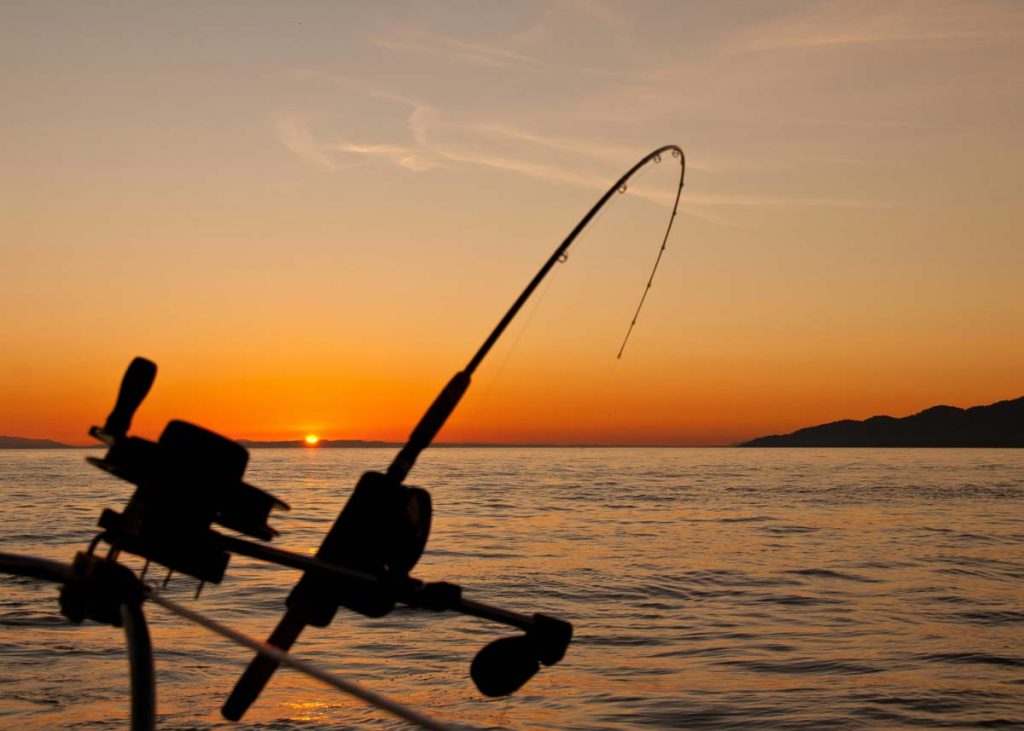 fishing in the Puget Sound